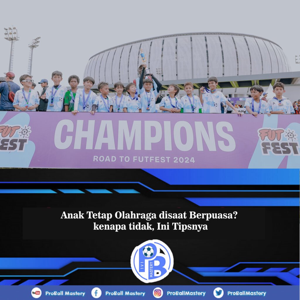 anak tetap olahraga disaat berpuasa