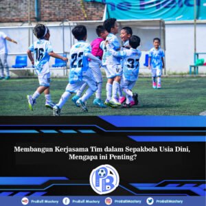 membangun kerjasama tim dalam sepakbola usia dini, mengapa ini penting